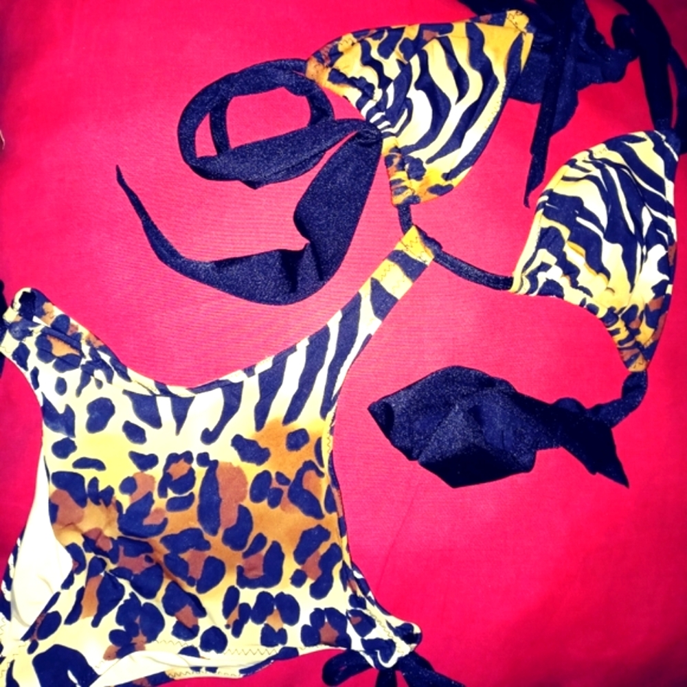 Animal Print Bathing Suit